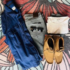 Faherty Gray Pants - Defects Stained